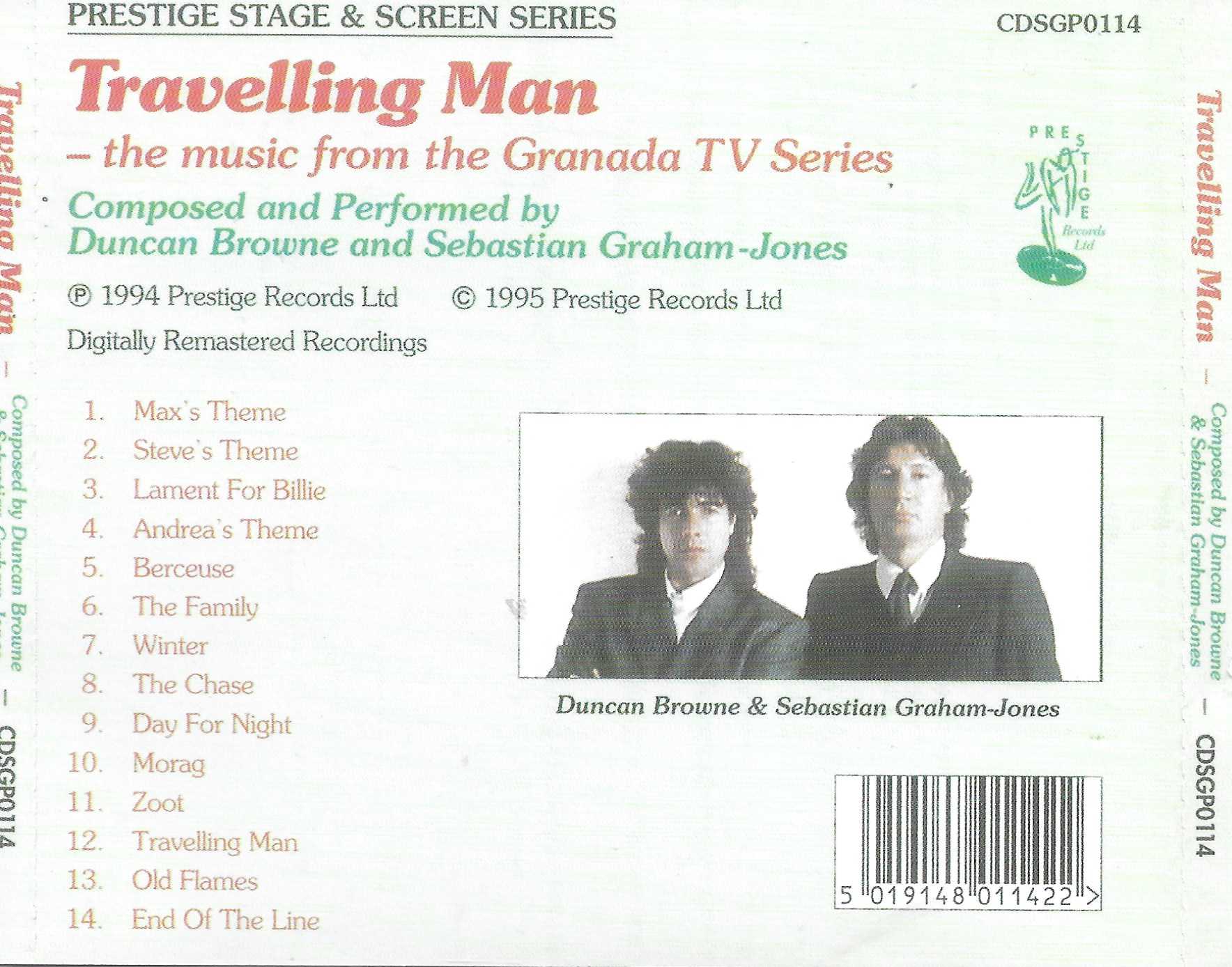 Back cover of CDSGP 0114